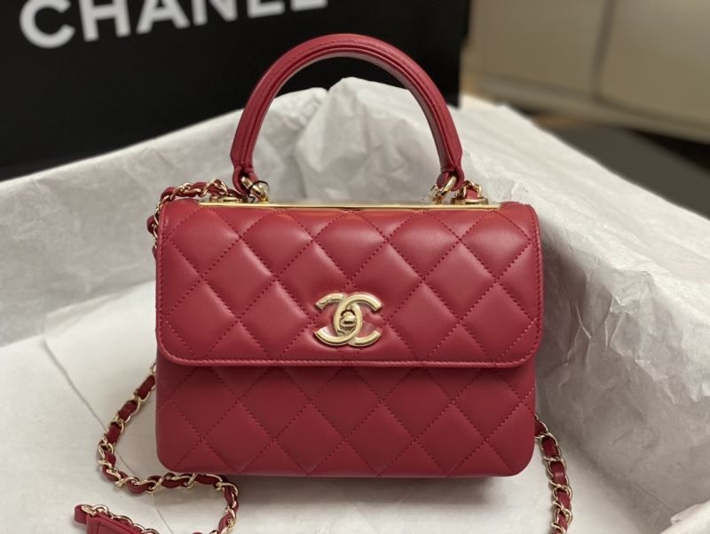 Ch**el top handle bags